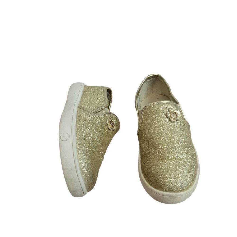 Michael Kors gold slip on Sneaker 9